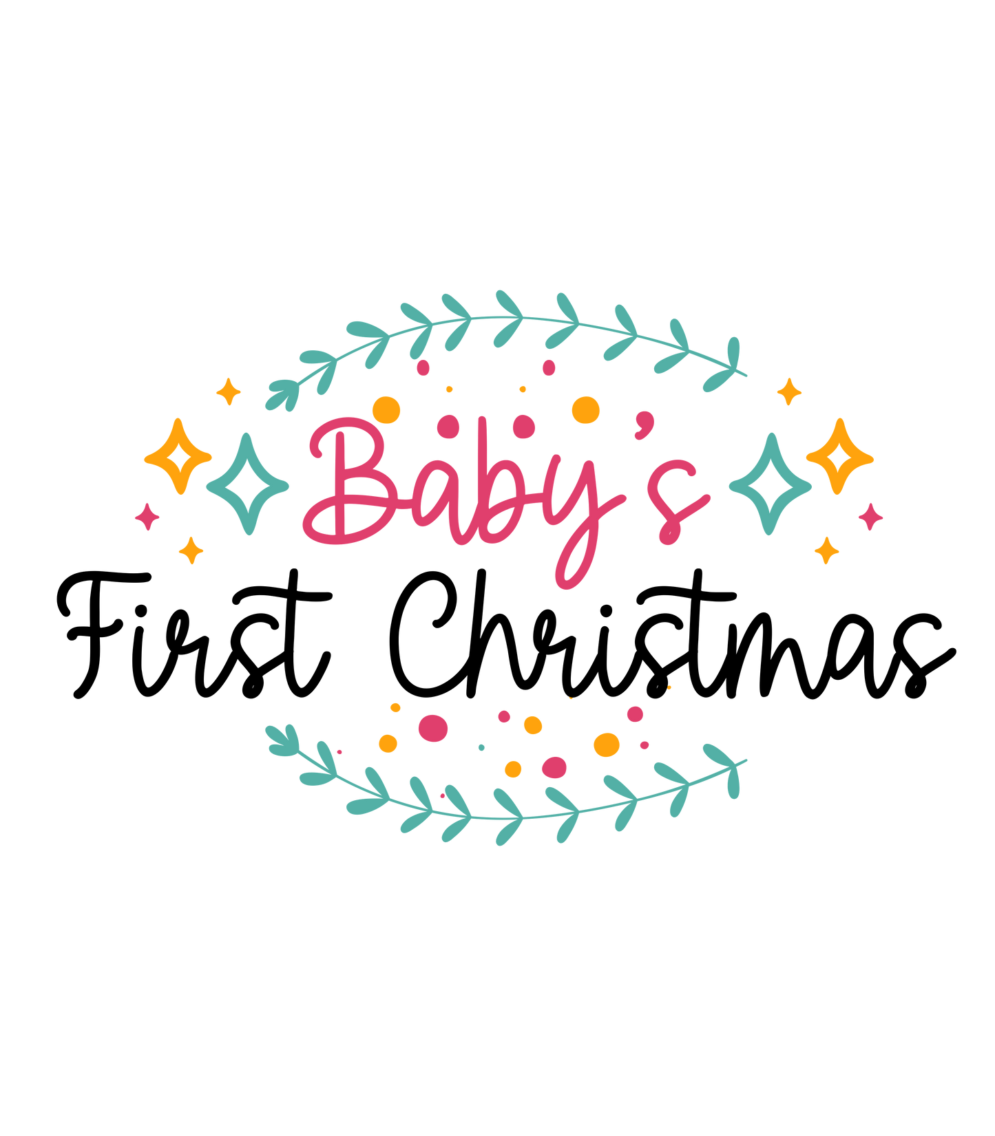 Baby’s first christmas